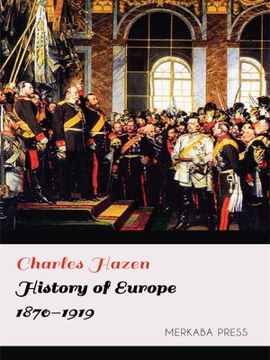cover image of History of Europe 1870-1919